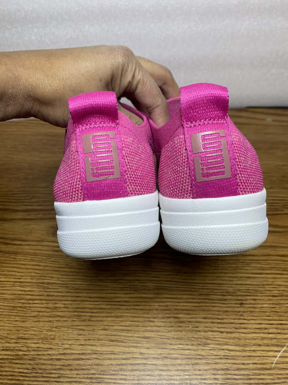 FitFlop Women's Anatomicush Comfort Sneakers Shoes Style L39-561 Size 8 Pink - Picture 7 of 8
